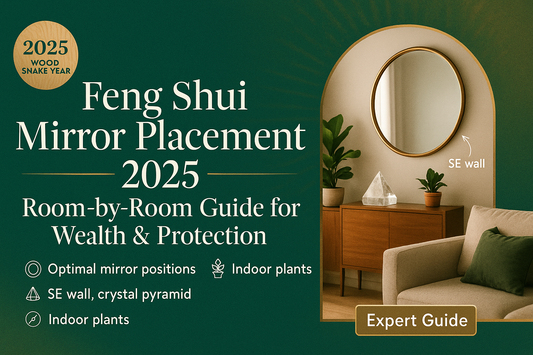 Feng Shui Mirror Placement in 2025: Room-by-Room Guide for Wealth & Protection