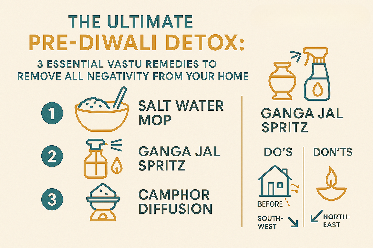 The Ultimate Pre-Diwali Detox: 3 Essential Vastu Remedies to Remove All Negativity from Your Home