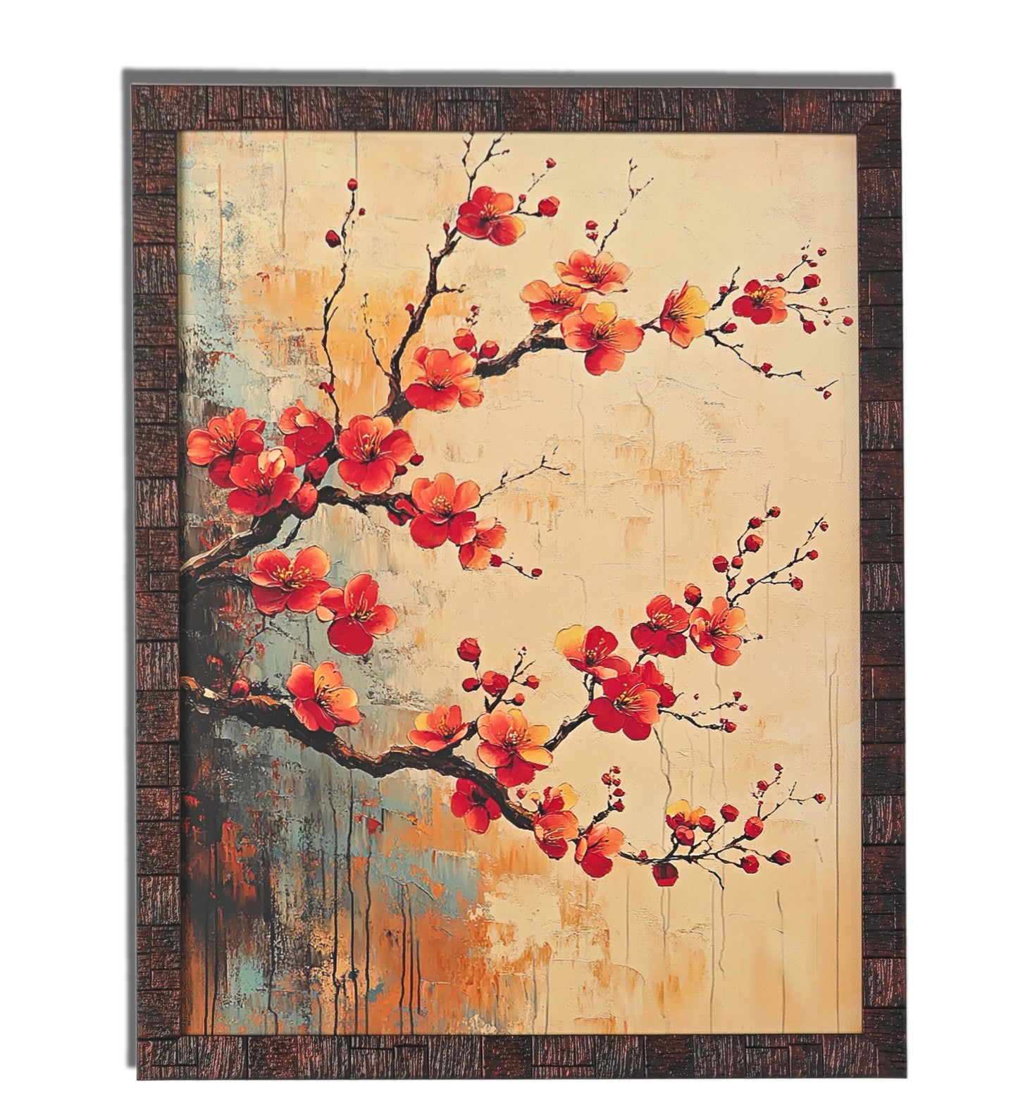 Plum Blossom Painting- Hope, Courage & New Beginnings in Your Home