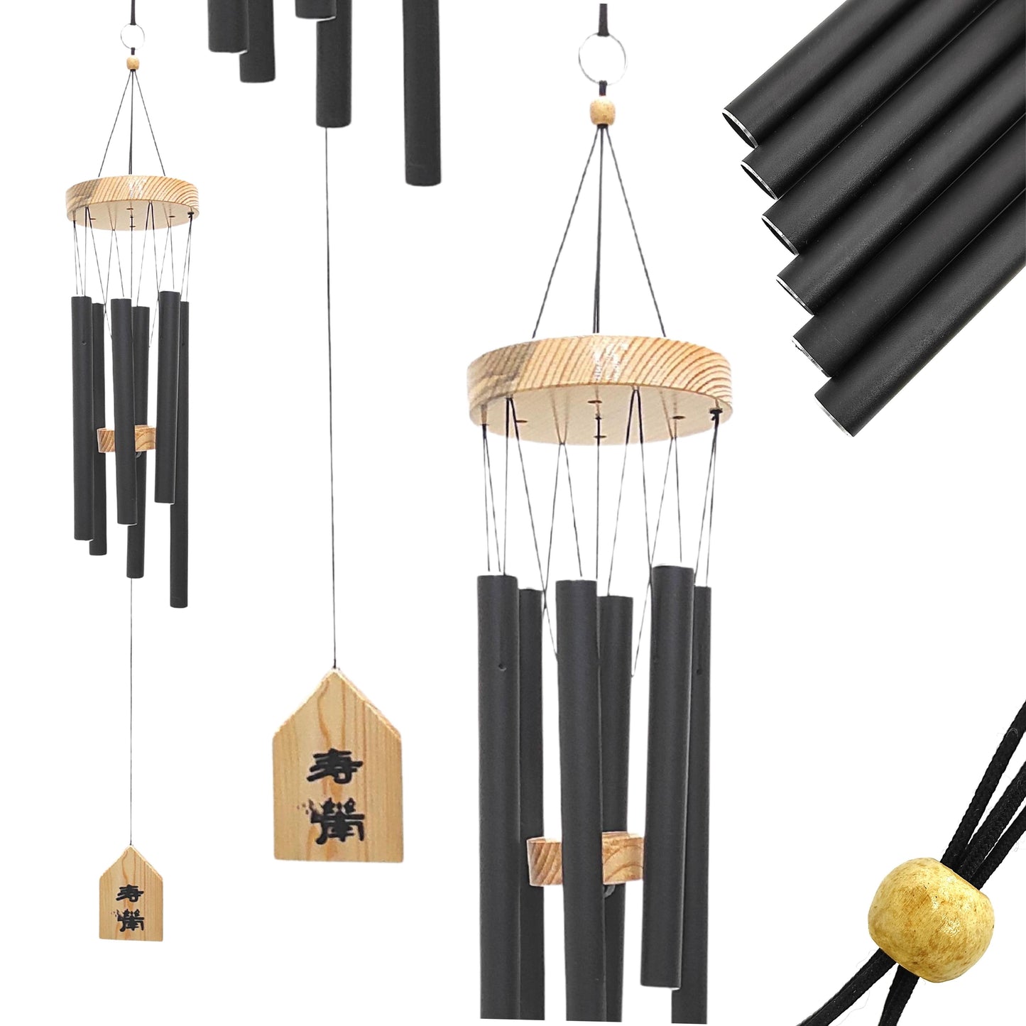 202-6pipe vastu feng shui wind chime
