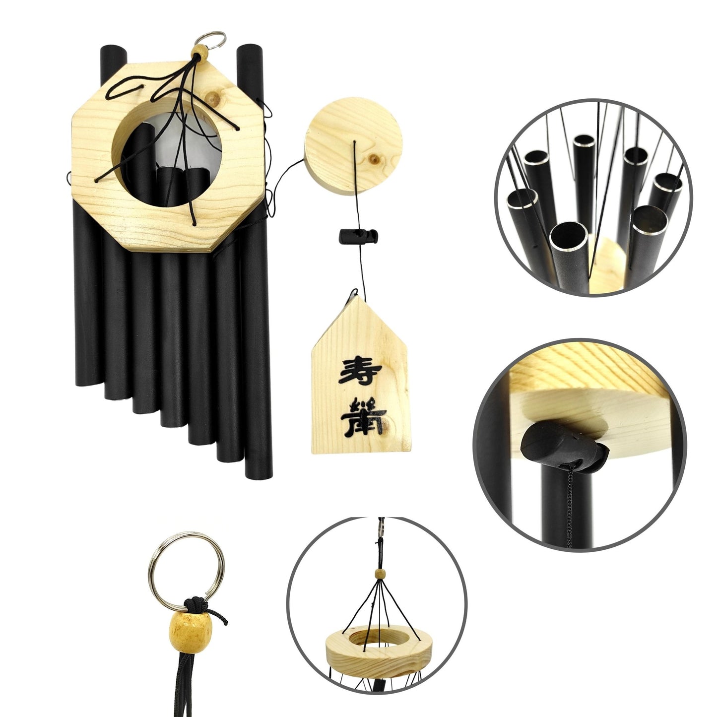 Feng Shui Metal Wind Chimes placement in the West zone as per Vastu