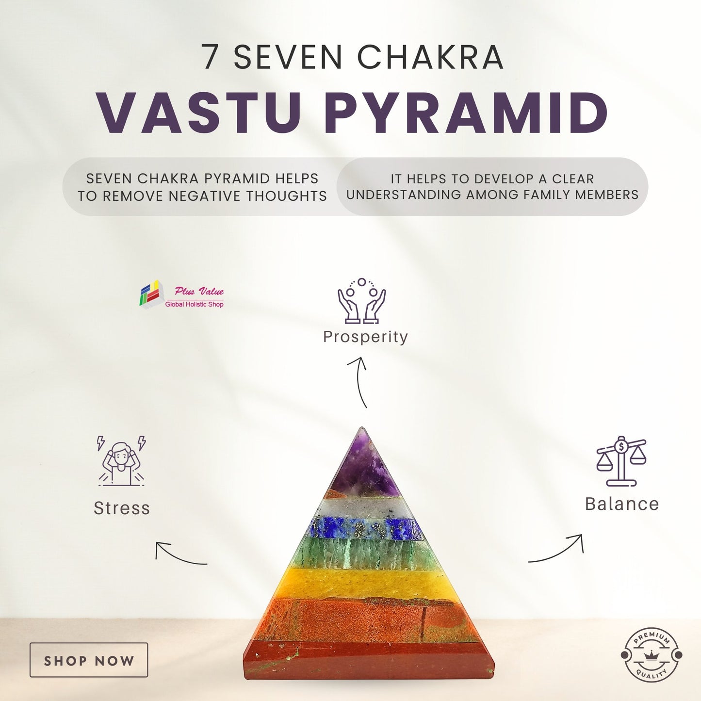 7-Seven-Chakra-Vastu-Pyramid- 2 inch