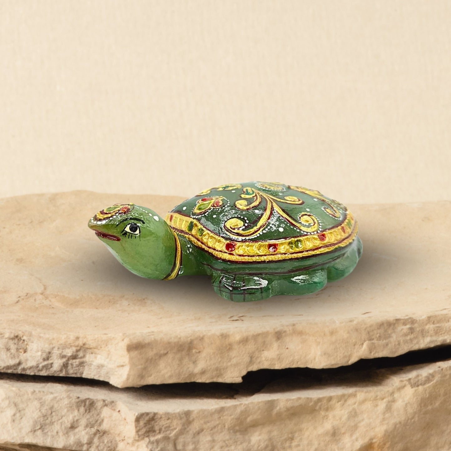 Beautiful-Green-Aventurine-Tortoise