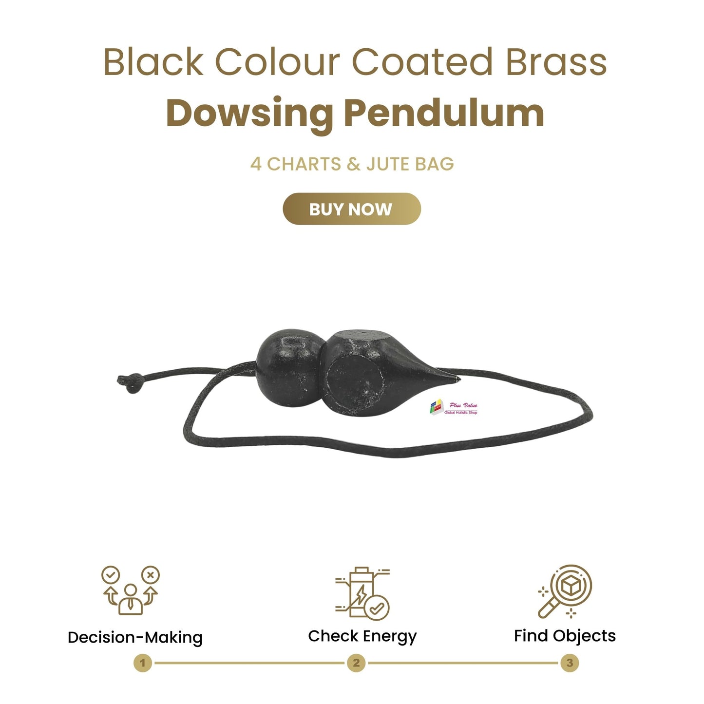 Black-Color-Coated-Brass-Dowsing-Pendulum
