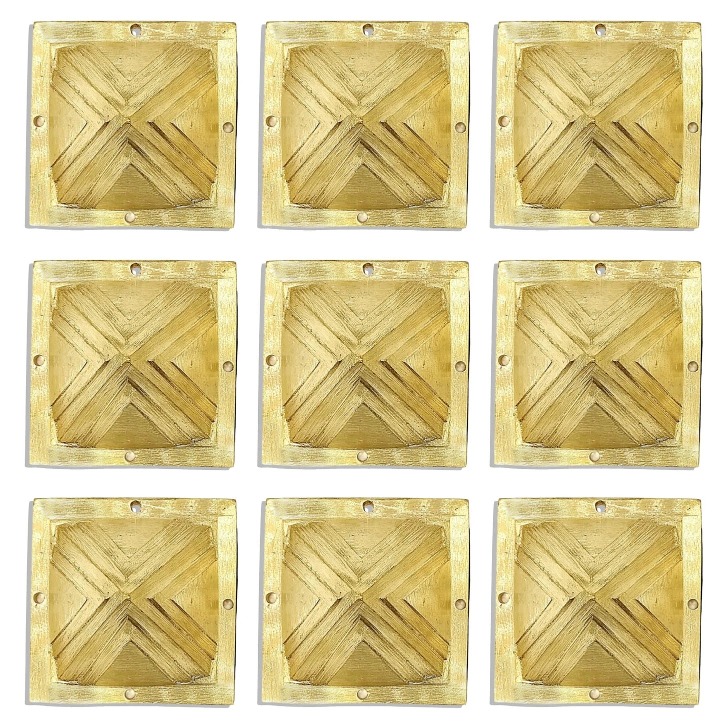 Brass Pyramid 2.5inch for North - West Home, Office, Plots Vastu Shastra Remedies Product - plusvalueindia