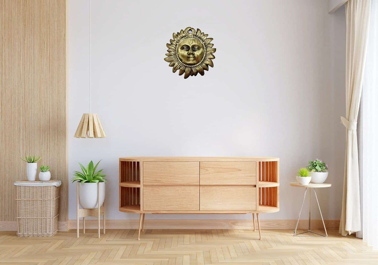 Brass Sun 7.5inch