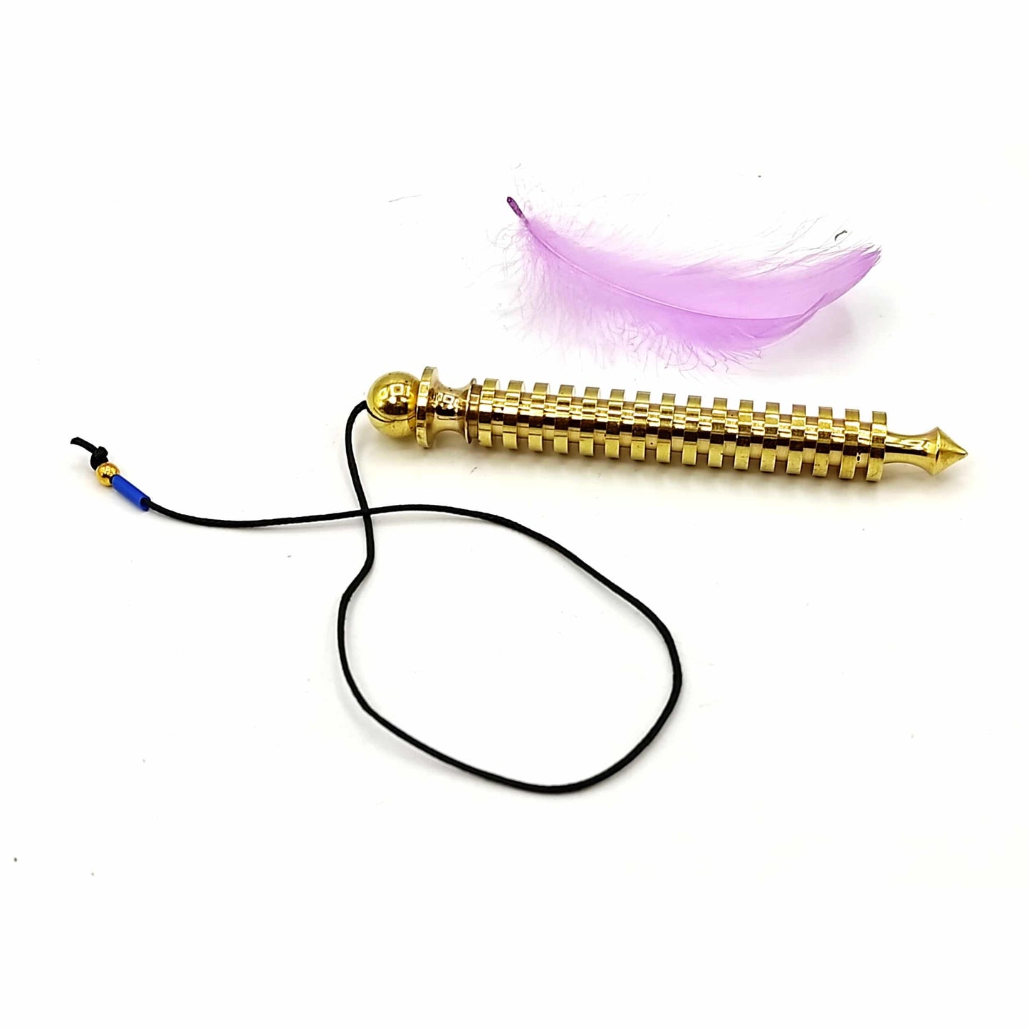 Premium Long Brass Dowsing Pendulum