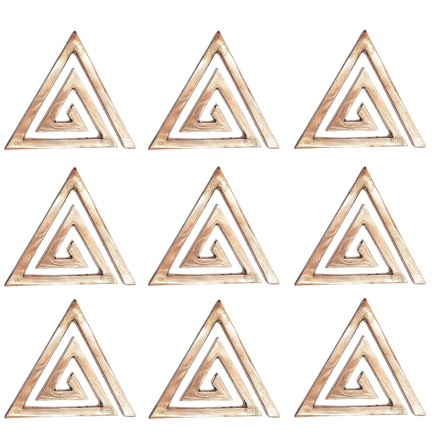 Copper Helix For South East Cut, Main Door Entrance, Toilet, Bedroom Vastu Dosh Cut Extension Defects at Home, Office, Plots (3pcs Set) - plusvalueindia