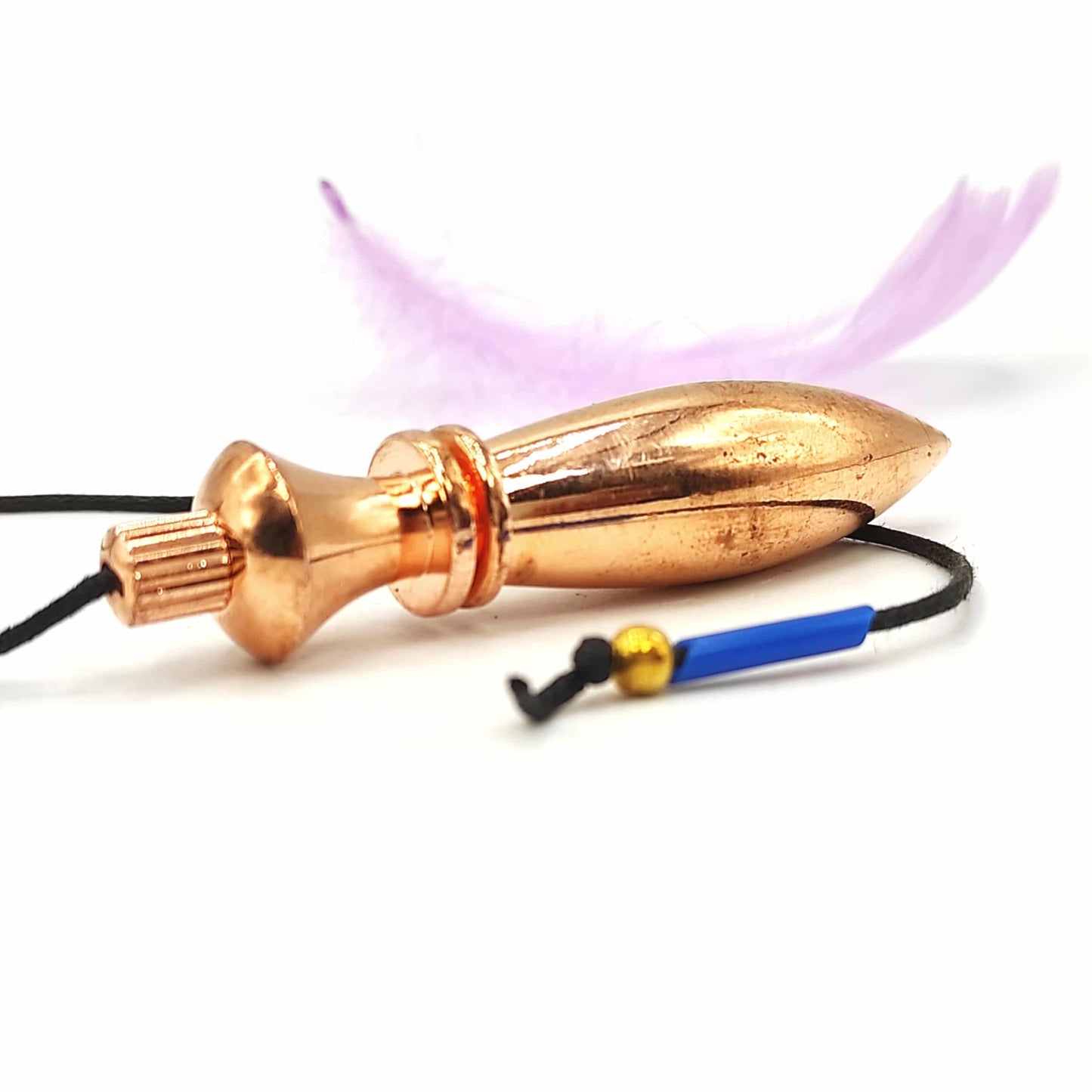 copper plated deluxe dowsing pendulum