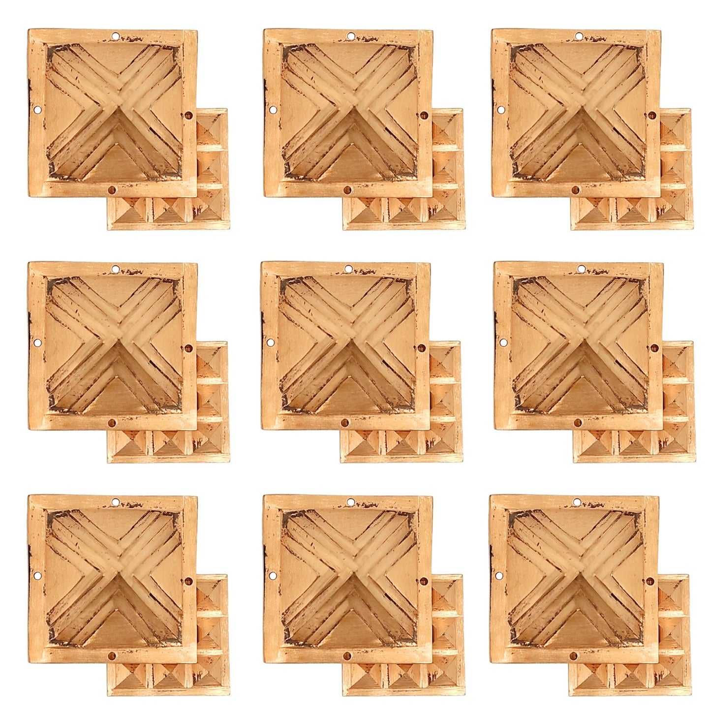 Vastu Copper Pyramid Set 2.5 Inch, product view 12