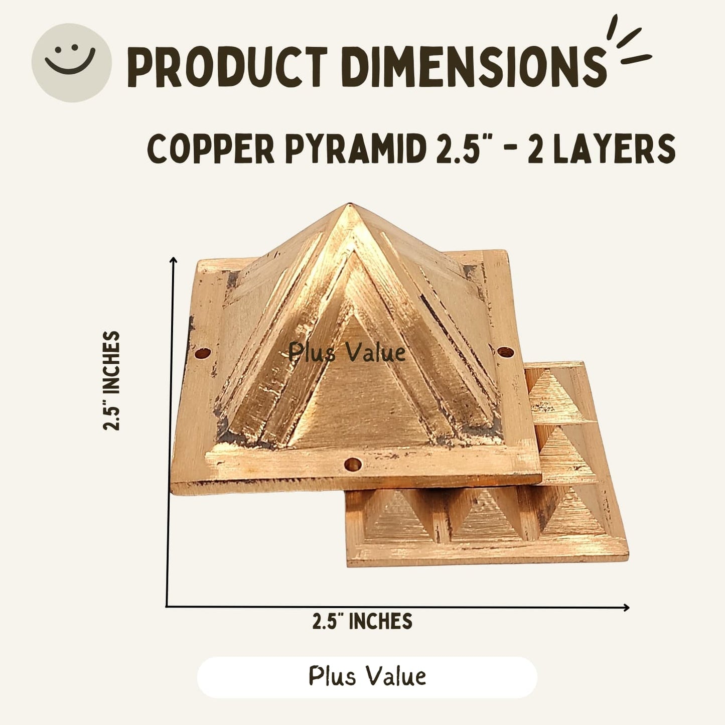 Copper-Pyramid-2.5-inches-Vastu-Product