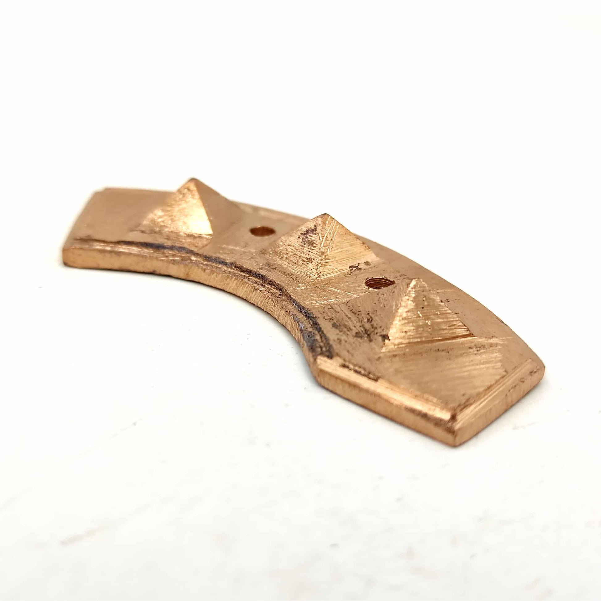 Copper Pyramid Clock Wise Arrow