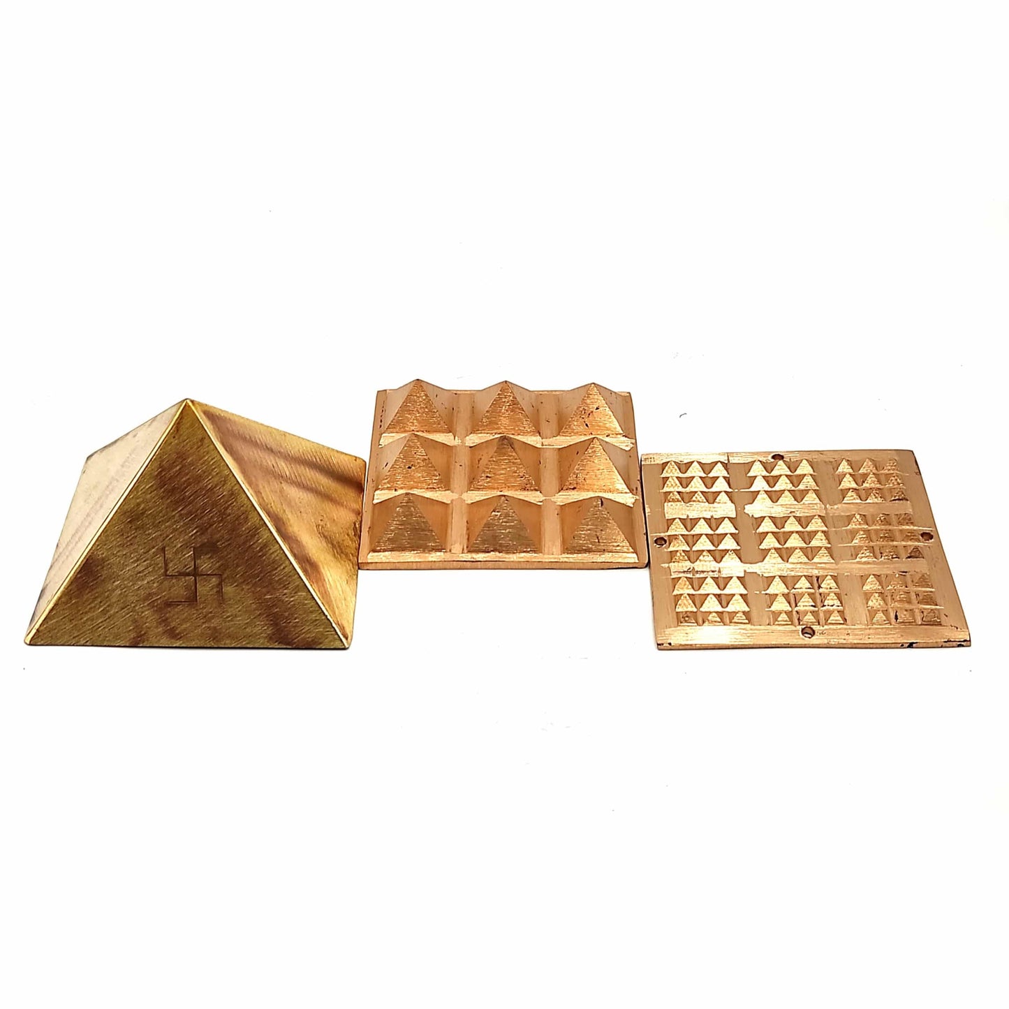copper pyramid set 4inch