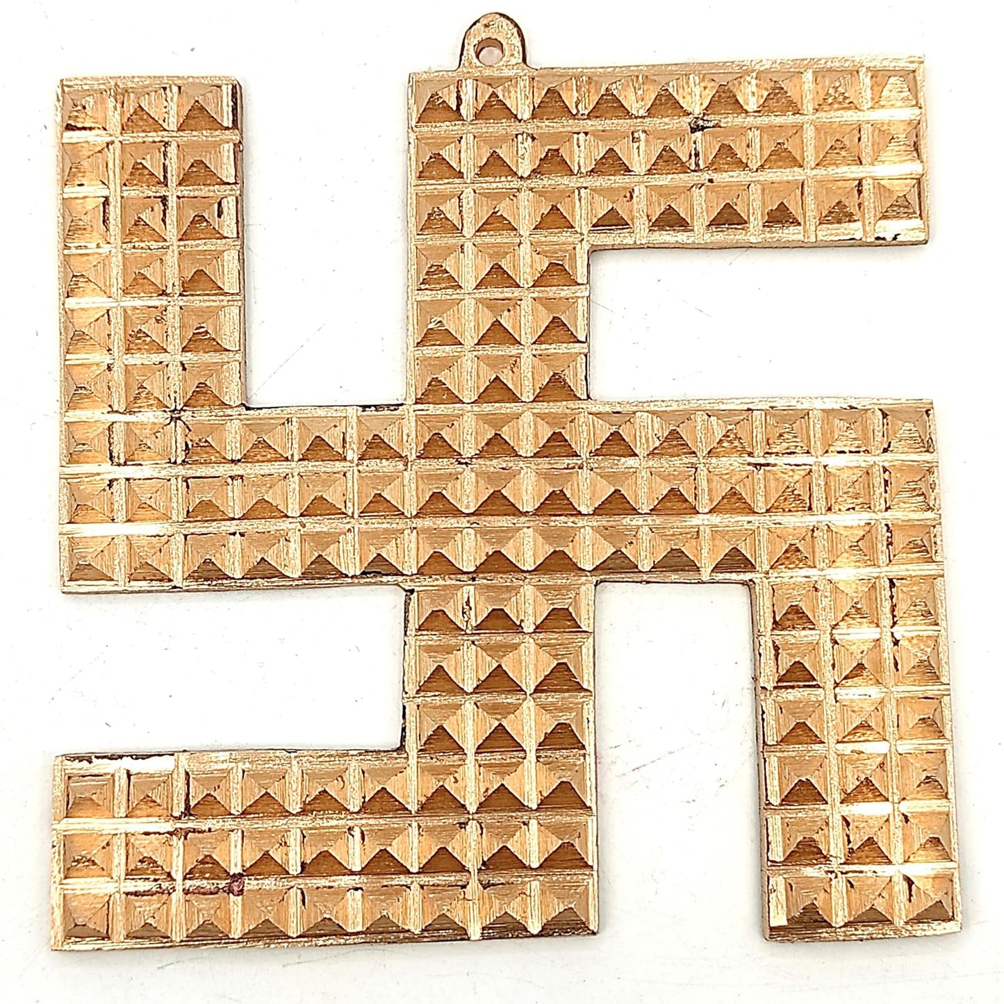 Copper Swastik Pyramid 3inch