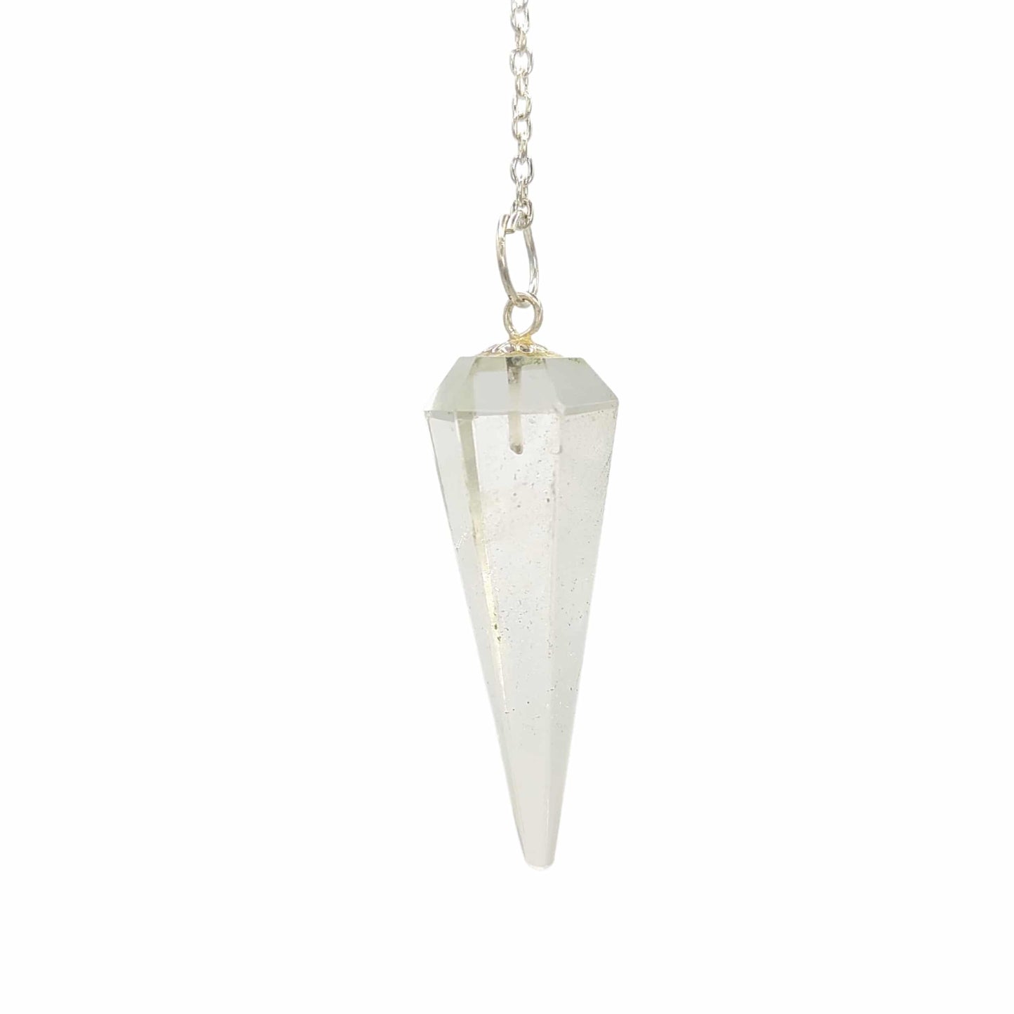 crystal v shape dowsing pendulum
