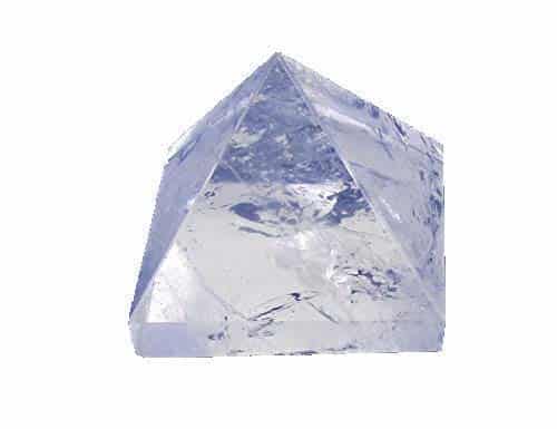 clear crystal quartz pyramid vastu fengshui reiki healing aura chakra