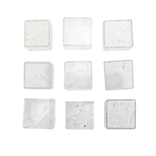 natural crystal square cubes for energy correction, vastu correction