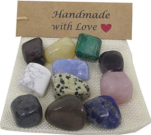 Crystal’s For Men Healing Crystal Bag - Reiki Healing Crystal