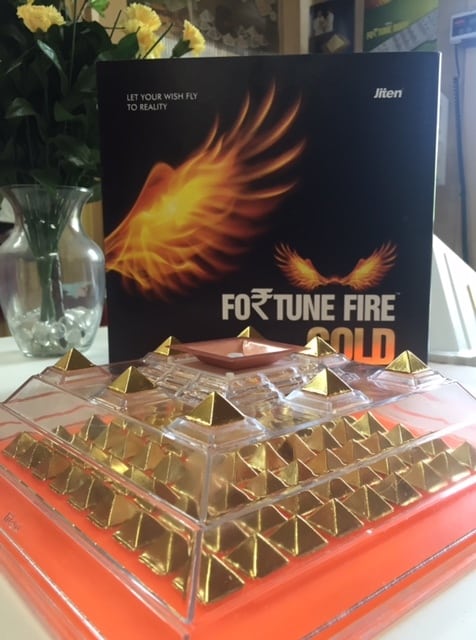 Buy Jiten Fortune Fire Gold Pyramid Online in India