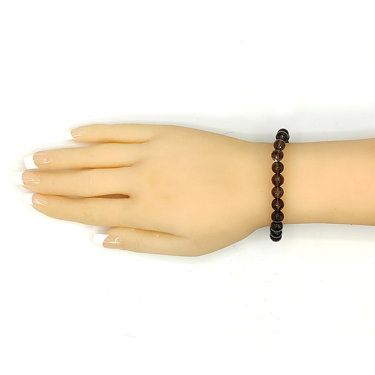 Faceted Smokey Smoky Quartz Bracelet