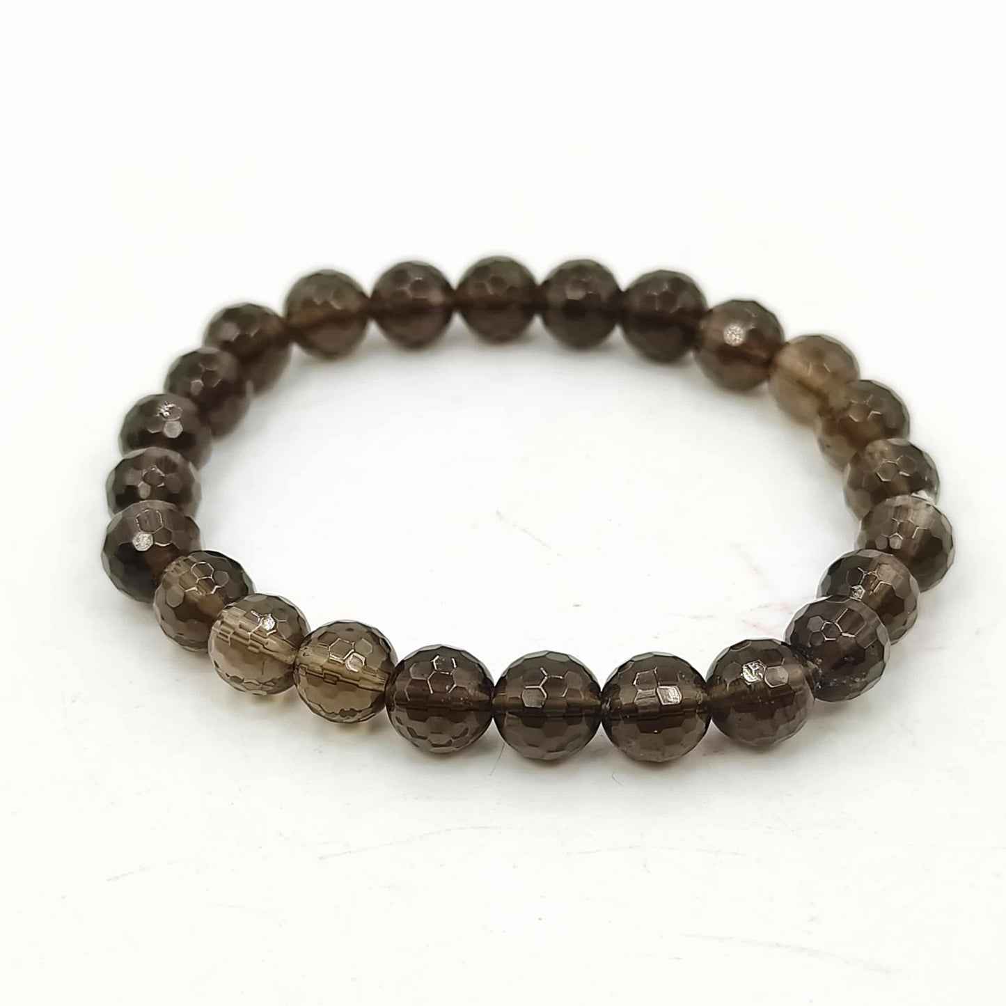 Faceted Smoky Quartz Bracelet