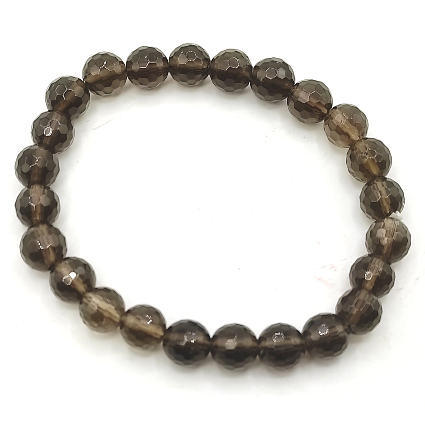 Faceted Smokey Smoky Quartz Bracelet