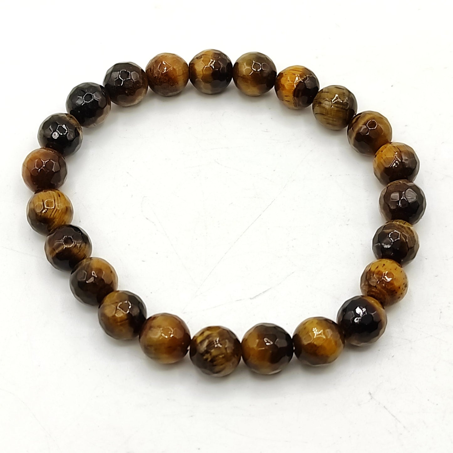 Faceted Tiger Eye Bracelet