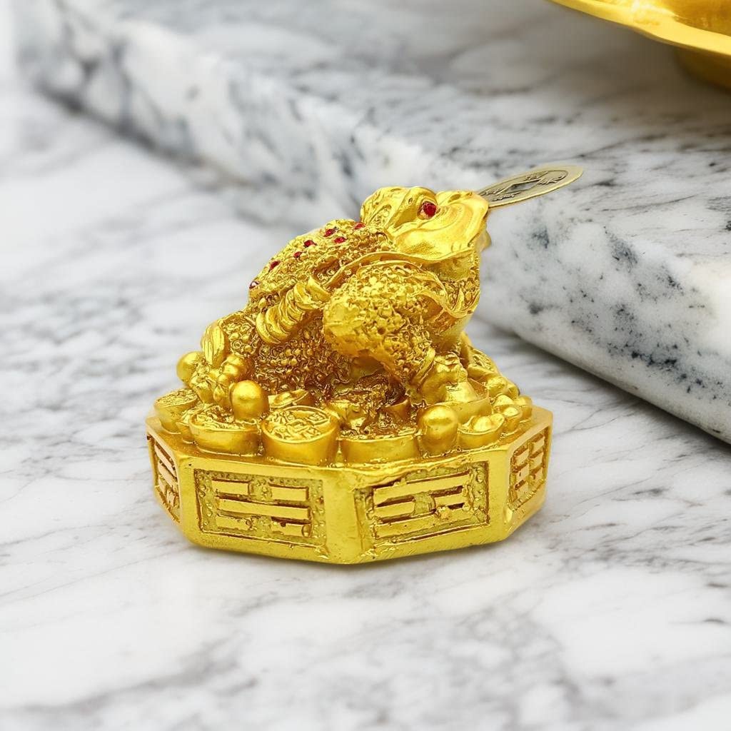 Feng Shui Golden Frog