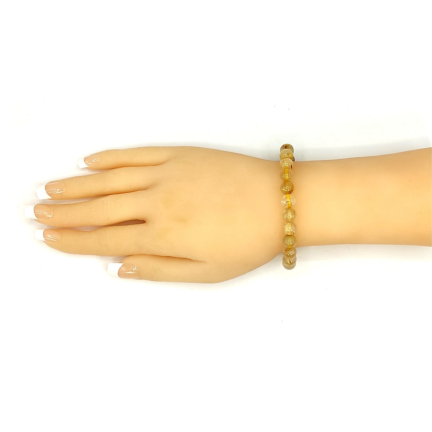 Golden Rutile Bracelet 8mm