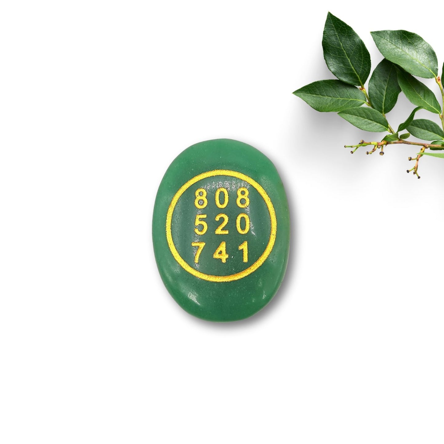 Green-Jade-Stone-in-Zibu-Symbol 2