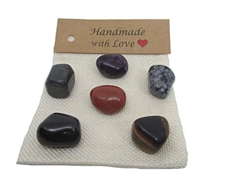 Grounding/Protection Pocket Crystal Healing Bag