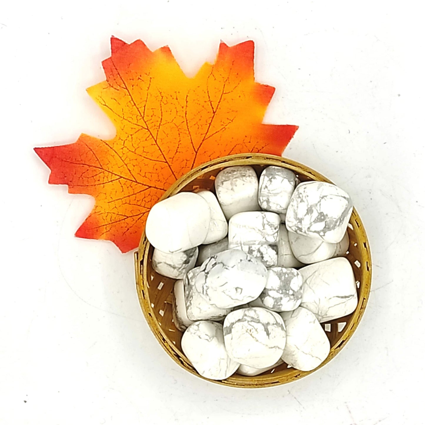 Howlite Tumbled Stone 200grams