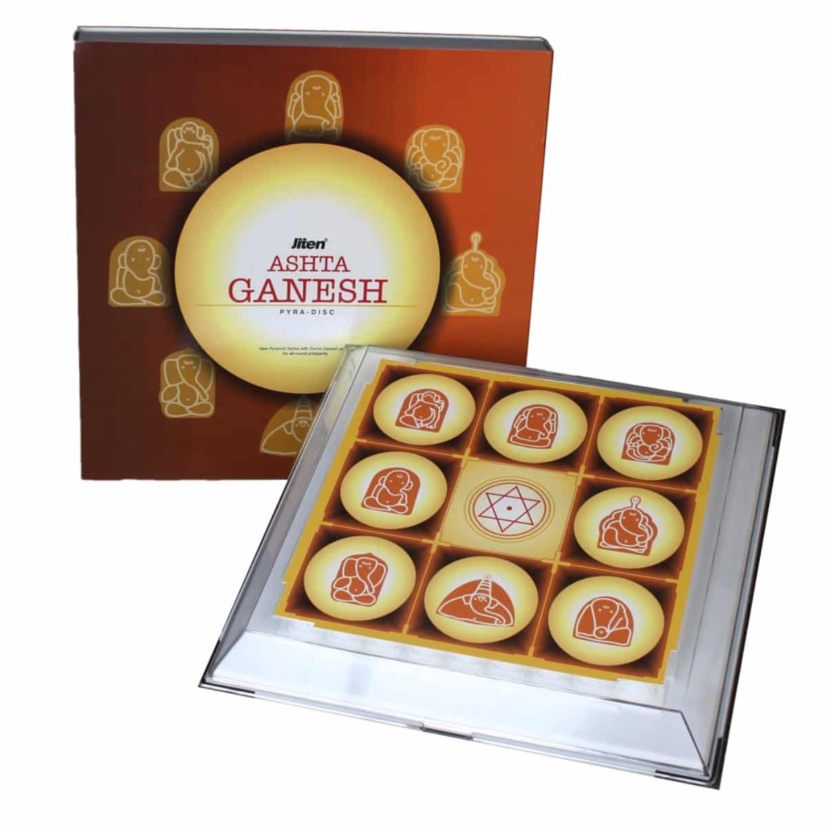 Buy Jiten Ashta Ganesh Disc Yantra Online in India