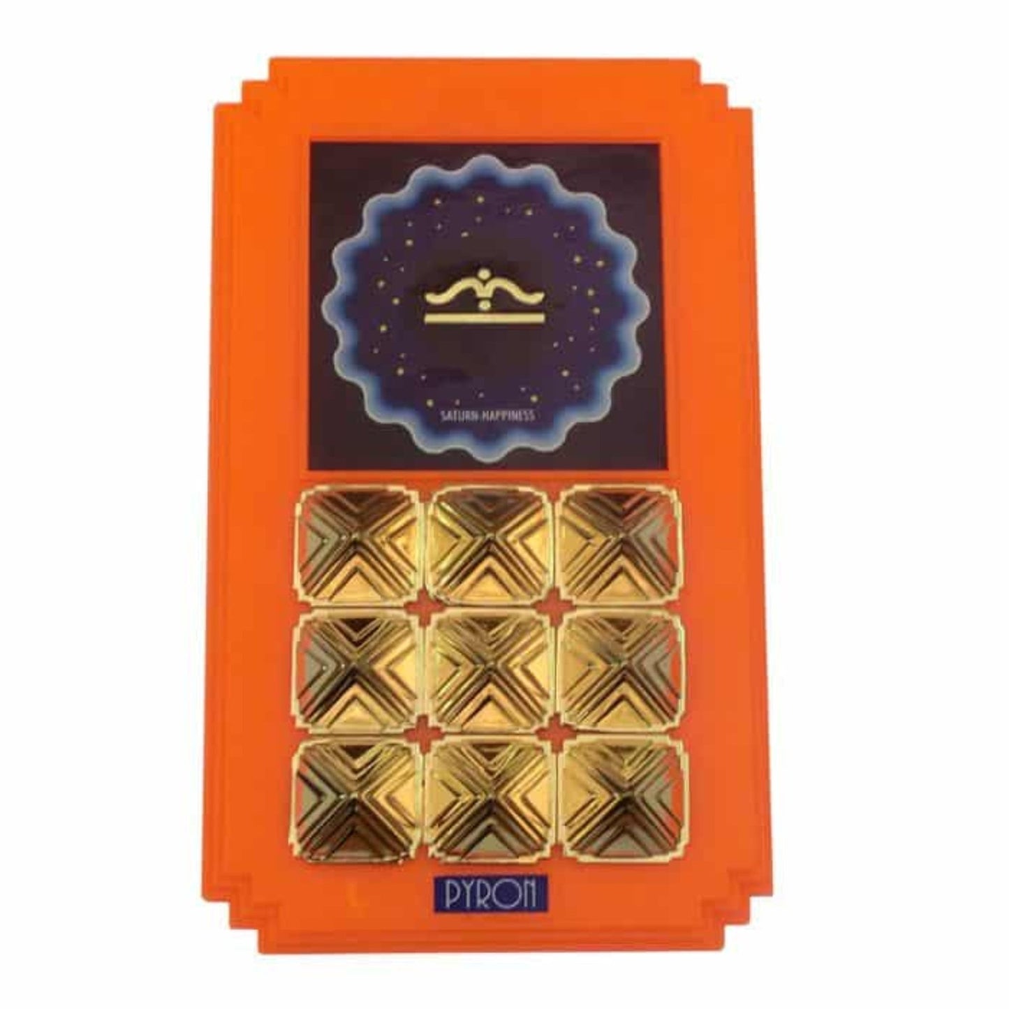 Jiten Pyron Gold Saturn for positive energy & good luck