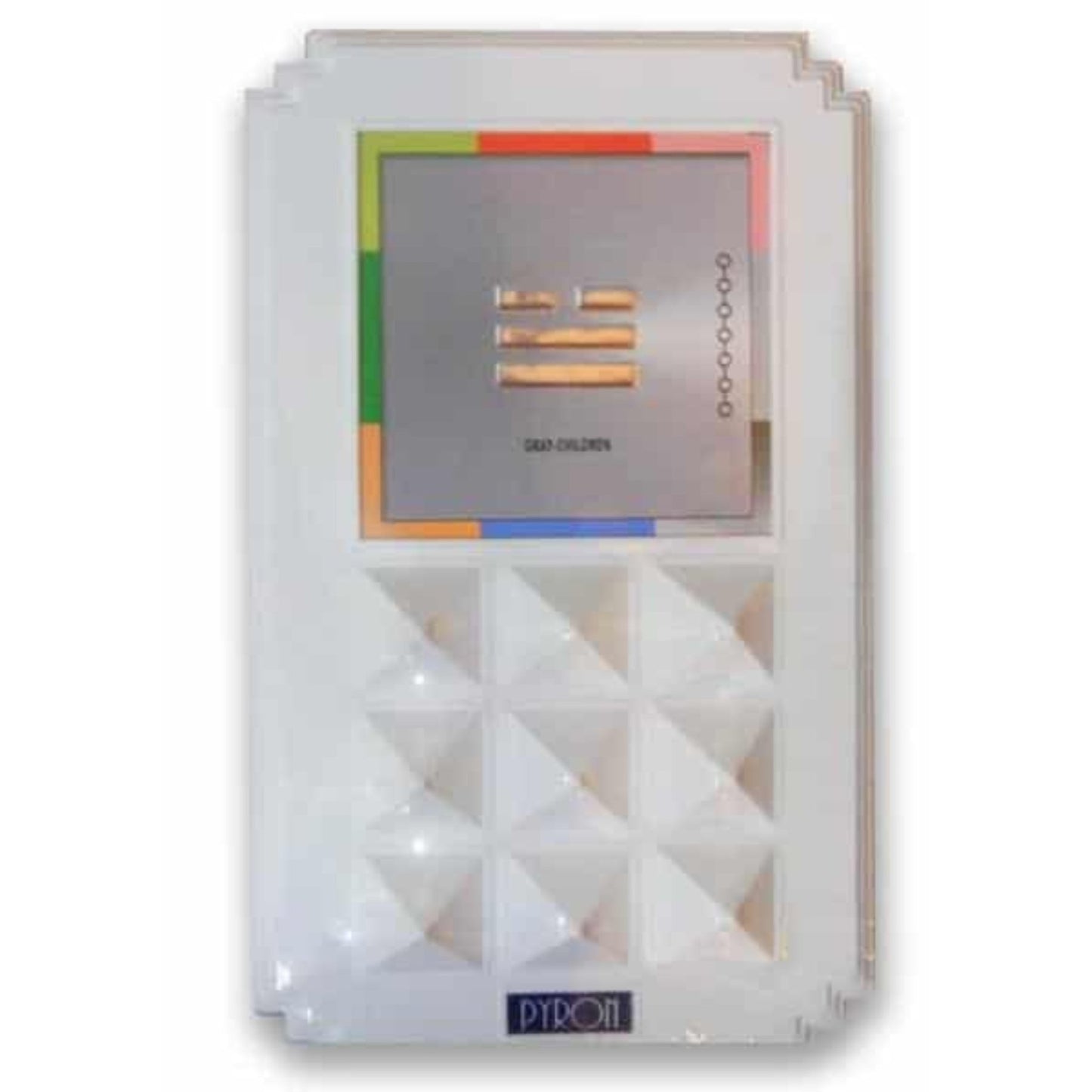 Jiten Pyron Gray Children Pyramid For Vastu - plusvalueindia