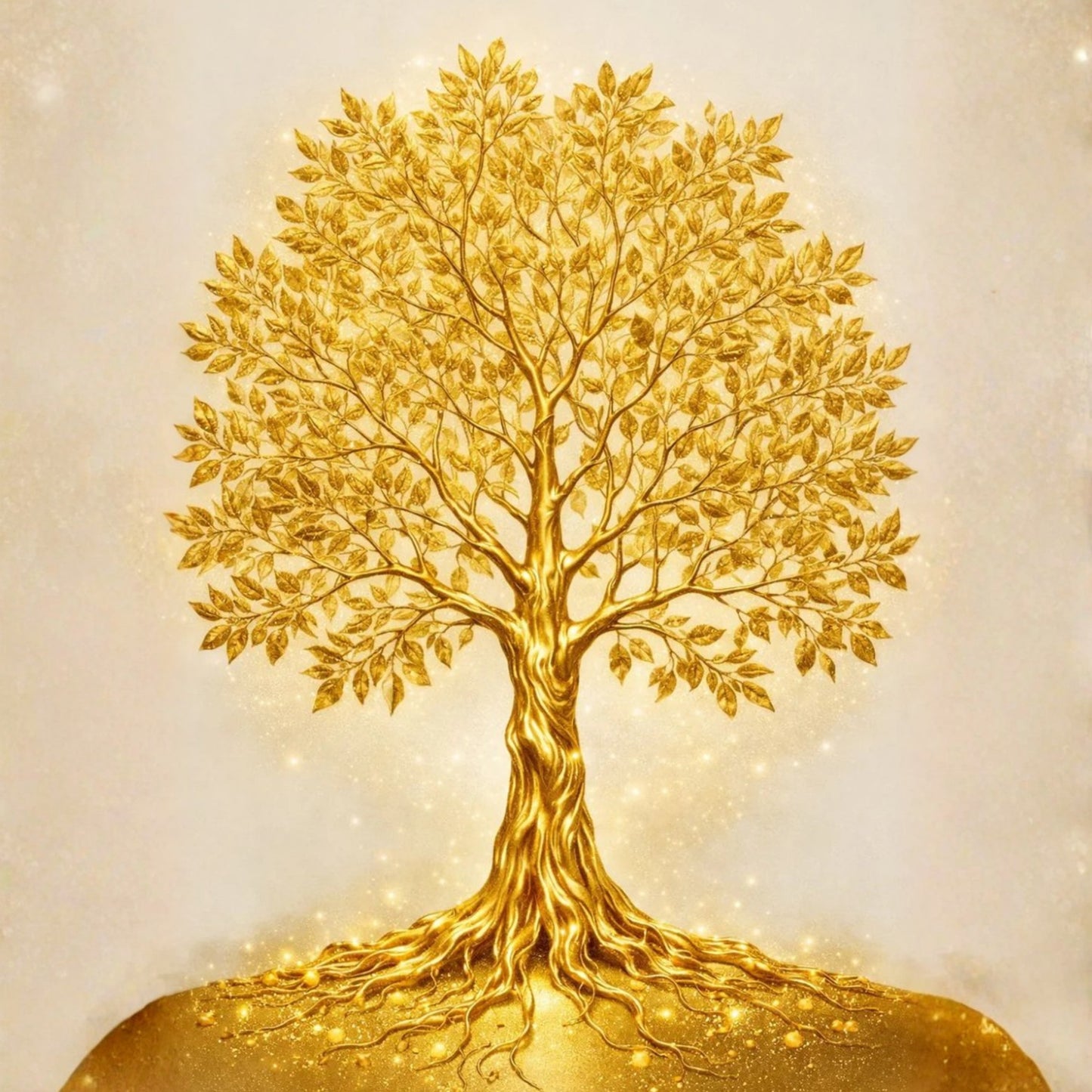 Kalpavriksha Painting: The Wish-Fulfilling Tree of Life