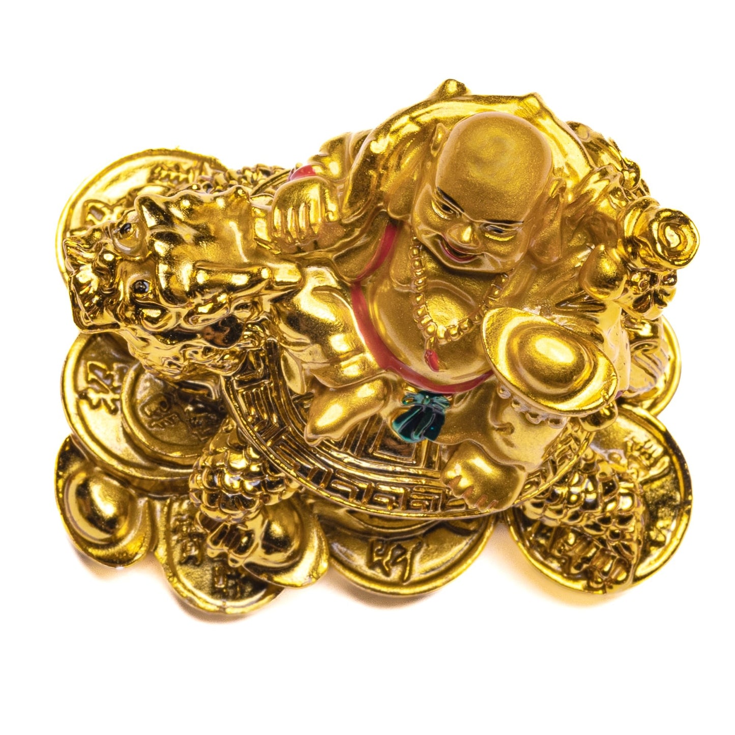 Laughing Buddha With Dragon Feng Shui Product (2)