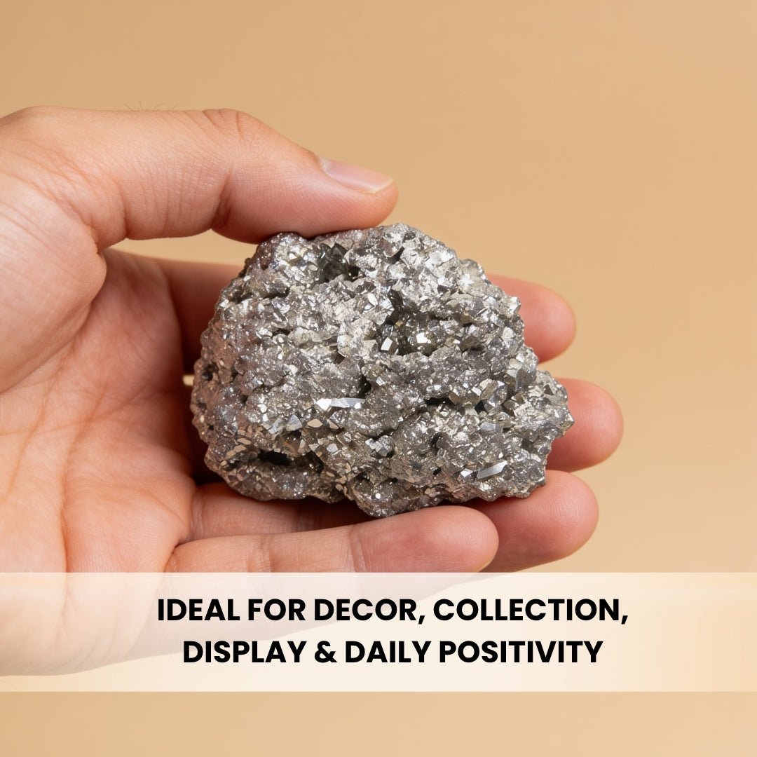 Pyrite Stone Raw Cluster, product view 19