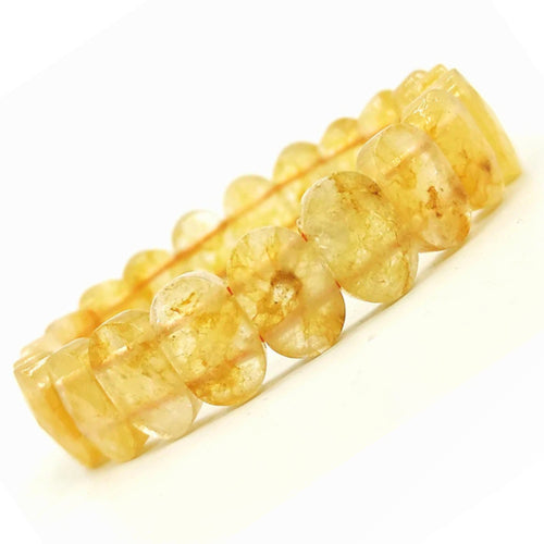 new citrine stone bracelet crystal healing reiki