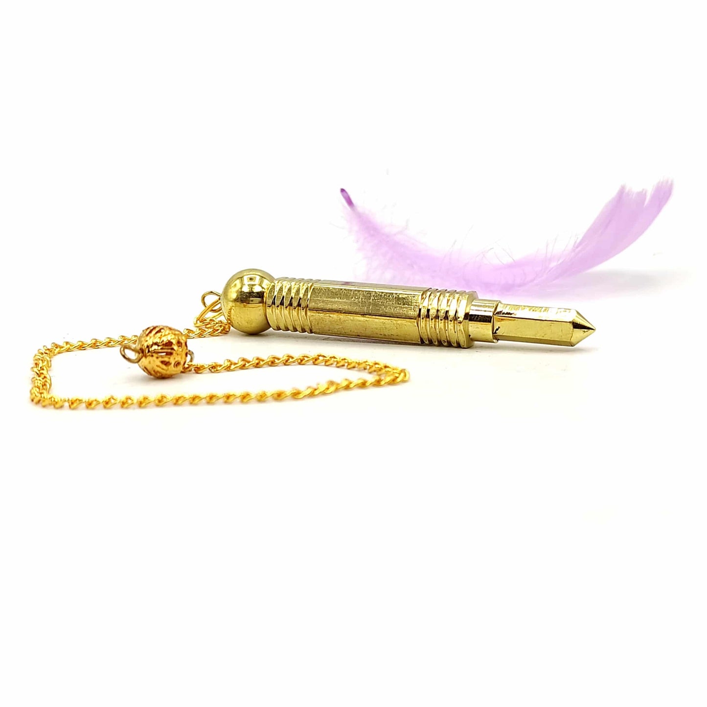 Pencil Brass Dowsing Pendulum