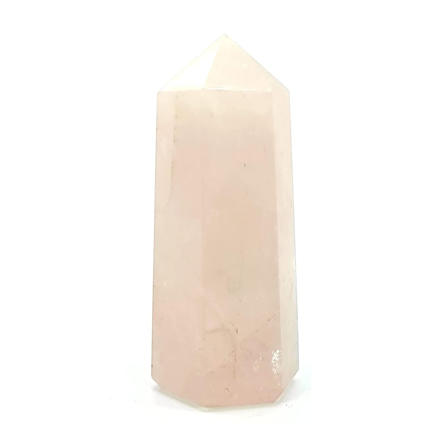 Pink Rose Quartz Jumbo Healing Pencil Wand 196grams