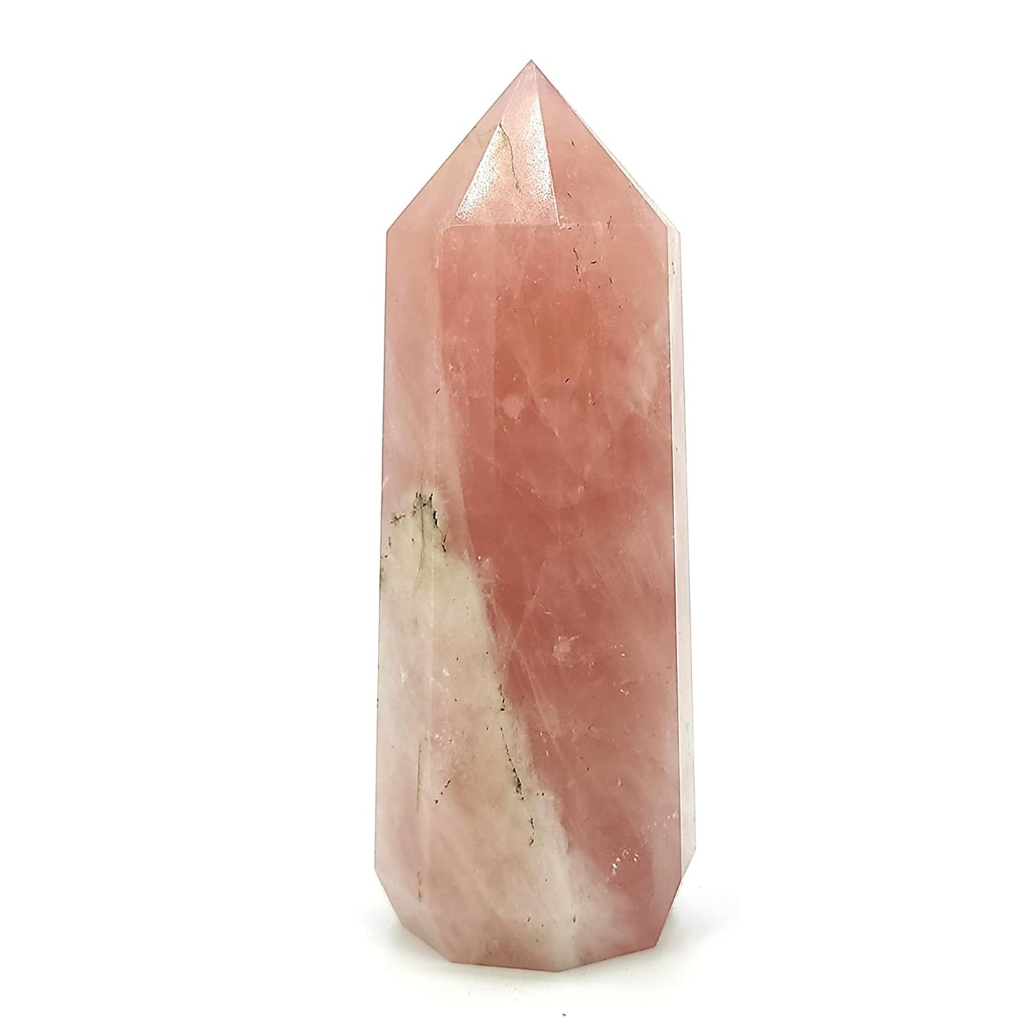 Pink Rose Quartz Jumbo Healing Pencil Wand 336grams