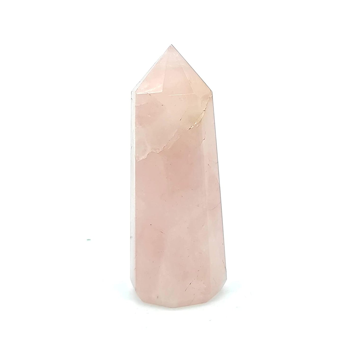 Pink Rose Quartz Jumbo Healing Pencil Wand 38grams