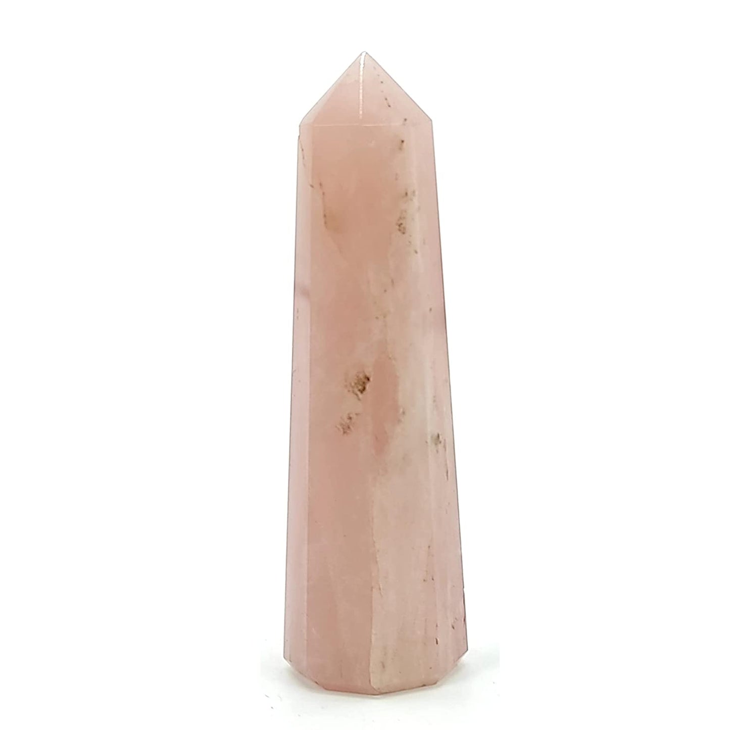 Pink Rose Quartz Jumbo Healing Pencil Wand 56grams