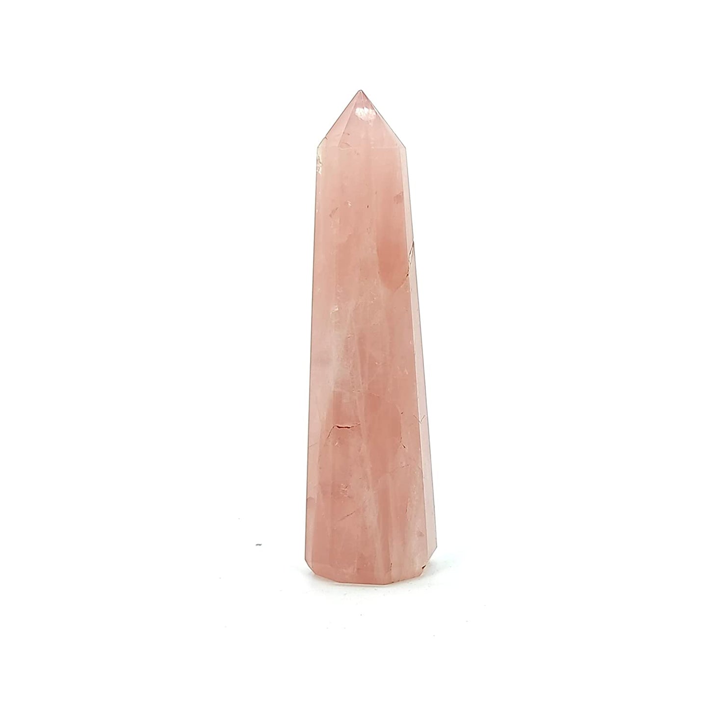 Pink Rose Quartz Jumbo Healing Pencil Wand 58grams
