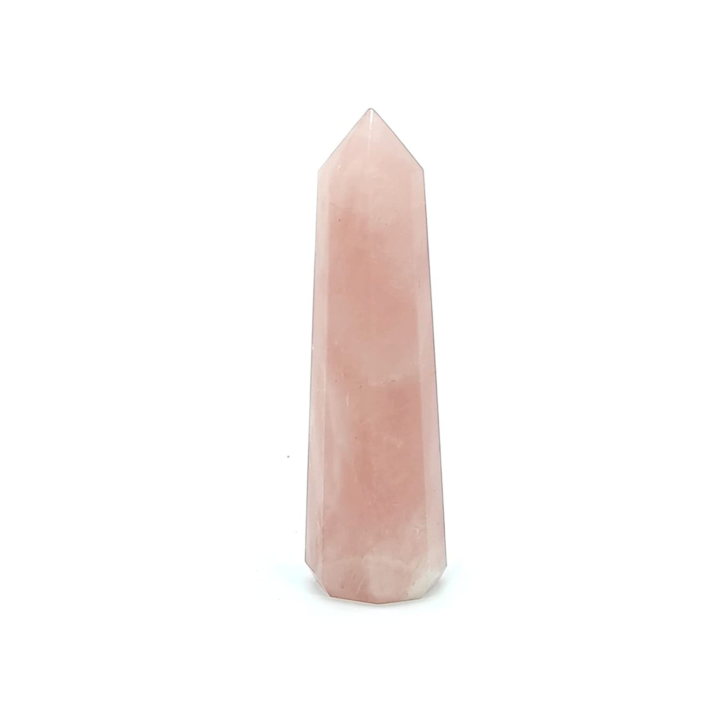 Pink Rose Quartz Jumbo Healing Pencil Wand 60grams