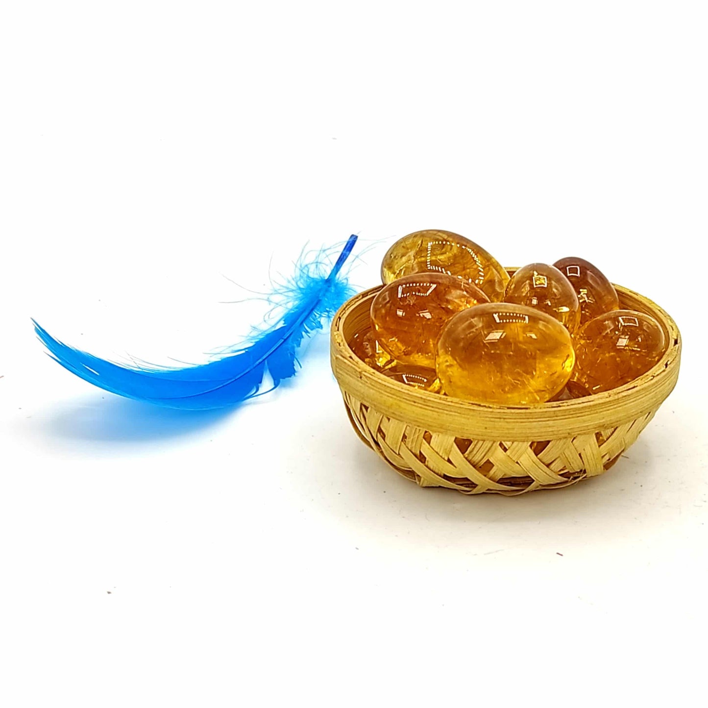 Natural Citrine Tumbled AAA+