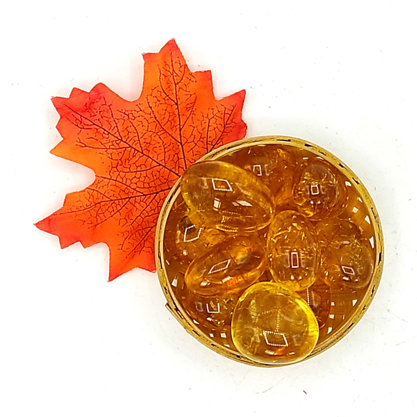 Natural Citrine Tumbled AAA+