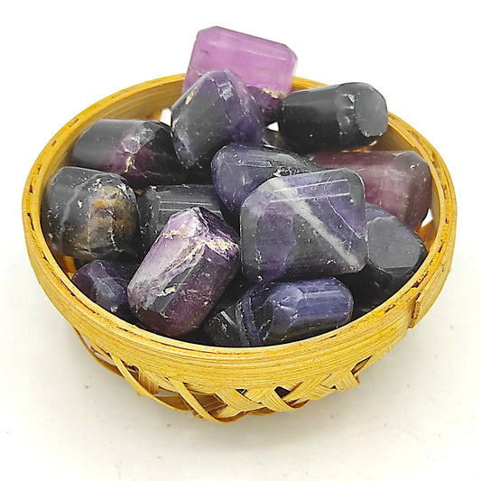 Purple Fluorite Tumbled Stone 200grams