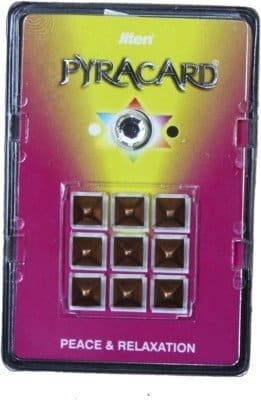 Jiten Fortune Pyra Card for Peace & Relaxation